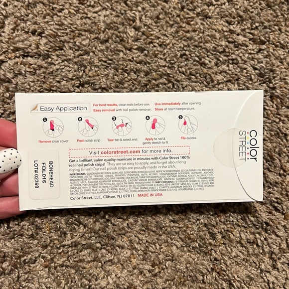 Color Street Bonehead *** RARE*** - Picture 4 of 5